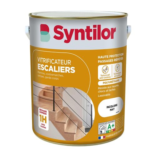 Vitrificateur Syntilor Escaliers incolore mat 2,5L