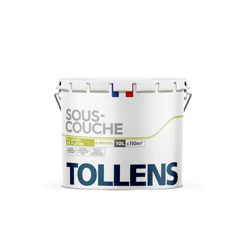 Sous-couche plaques de plâtre Tollens blanc 10L