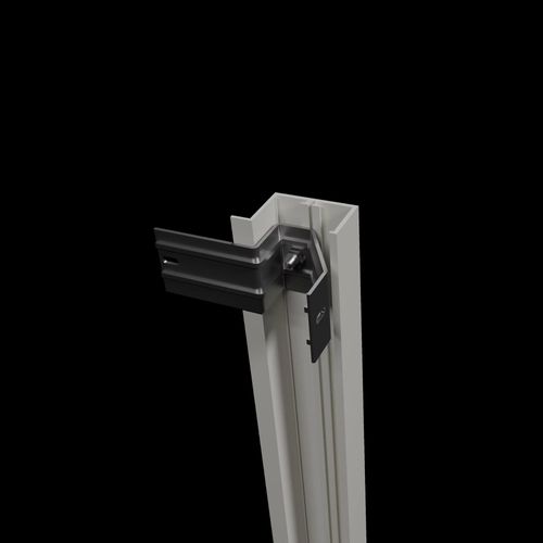 Tapée d'isolation pour porte d'entrée aluminium blanc G85 100mm