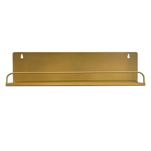 Étagère Murale En Métal Doré L.50 X H.13 Cm Ariane