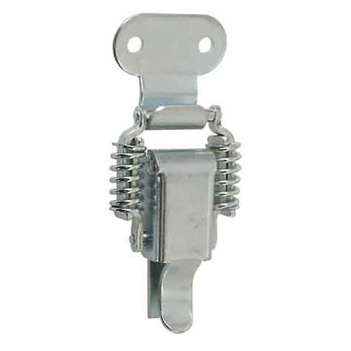 Fermoir à ressort Diall acier zingué H. 74 x l. 47 mm