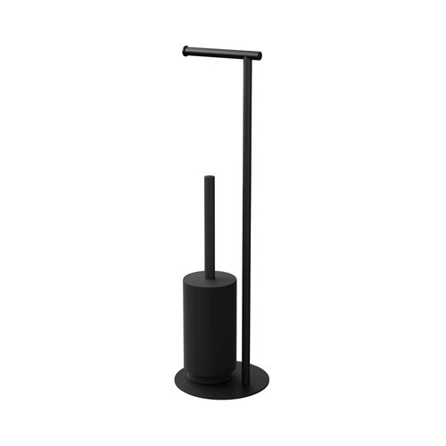 Serviteur WC GoodHome Kina en ABS l.19 x P.19 x H.64 cm