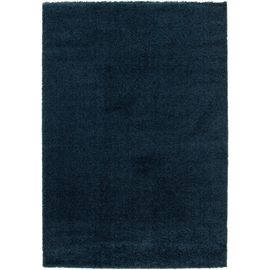 Tapis Coltrane Goodhome Bleu Foncé L.170 X L.120 Cm