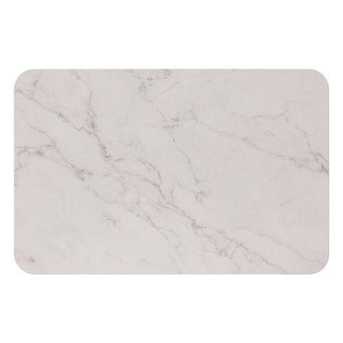 Tapis de salle de bains en diatomite effet marbre l.60 x L.39 cm, 5Five