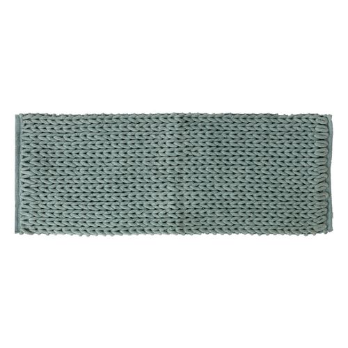 Tapis de salle de bains L.120 x l.50 cm 5Five gamme Colorama coloris bleu