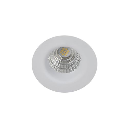 3 Spots Encastrables Hobson Led Intégrée Blanc Chaud Ip20 Dimmable 450lm 6.1w Ø8.8xh.5.3cm Blanc Goodhome