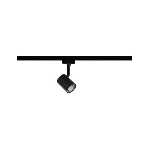 Spot Led Sur Rail Tube Urail Limba Noir Mat Ip20 230v Ø5cm Paulmann
