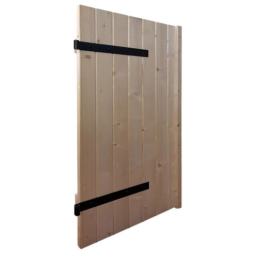 Volet battant 1 vantail Fortia en bois coloris naturel l.60 x H.75 x Ép.2,7 cm