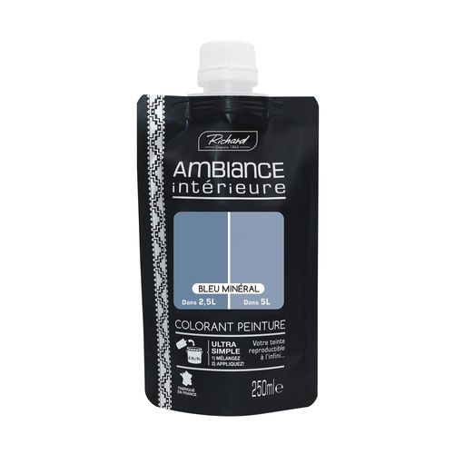 Colorant pour peinture Doypack Ambiance intérieure bleu minéral 250ml