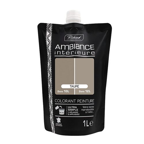 Colorant pour peinture Doypack Ambiance intérieure taupe 1L