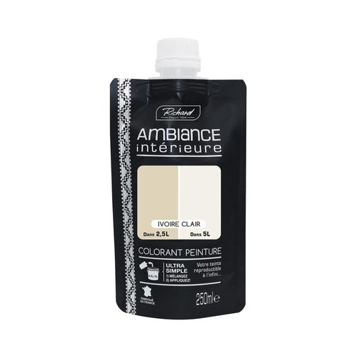 Colorant pour peinture Doypack Ambiance intérieure ivoir clair 250ml