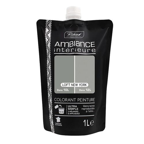 Colorant pour peinture Doypack Ambiance intérieure gris loft new york 1L