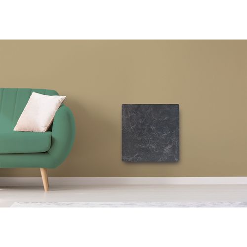 Radiateur électrique à inertie pierre Eternal Dual Kherr Smart Natura noir 1000W