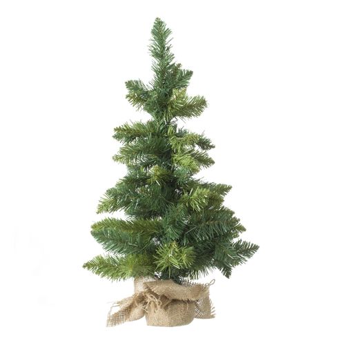 Sapin artificiel vert Ø.29 x H.50 cm support inclus