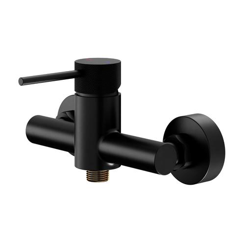 Mitigeur de douche mécanique noir mat, Owens GoodHome