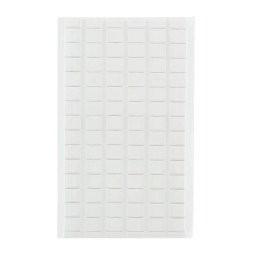 Double face repositionnable 3M 11 x 15 mm blanc, 36 carrés 300 g