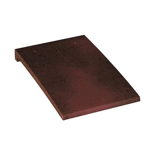 Tuile Plate de Pays rouge vieilli 17 x 27 cm