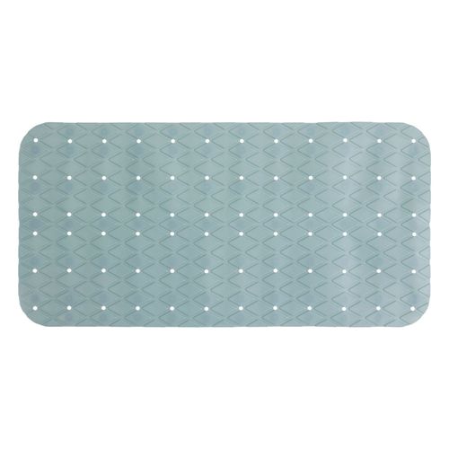 Tapis de fond de bain en pvc 35x70 cm, bleu artic, 5Five