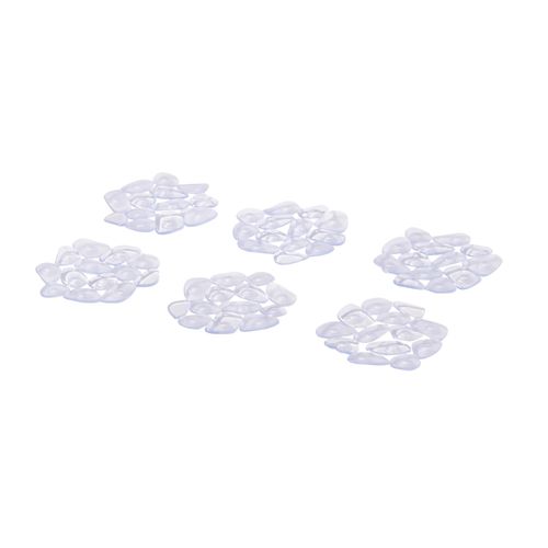 Lot de 6 Patchs anti chute transparent Koros