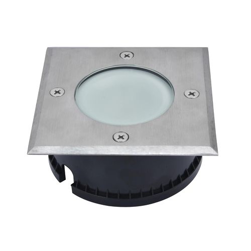 Spot À Encastrer Carré Velho Ip65 Et Ip67 6.8w 500lm Goodhome L.11 X H.5,1 Cm