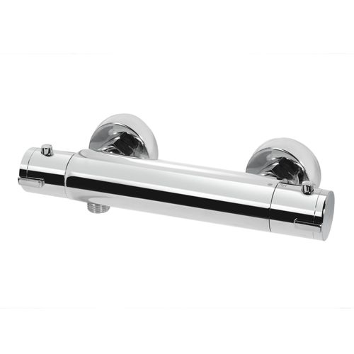 Mitigeur douche thermostatique, chrome, GoodHome Mayas