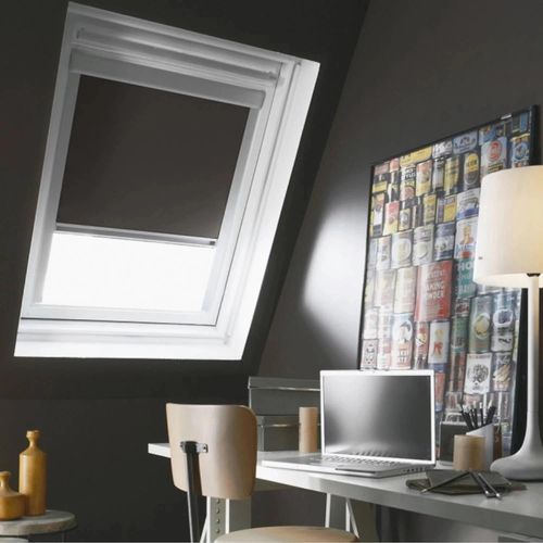 Store fenêtre de toit occultant compatible VELUX M04 anthracite - MADECO