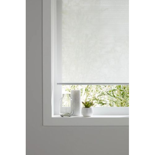 Store enrouleur Colours Ist blanc lignes 160 x 195 cm
