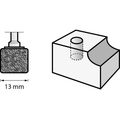 Trépan sans foret pilote Dremel pour multi-matériaux Ø.100 mm