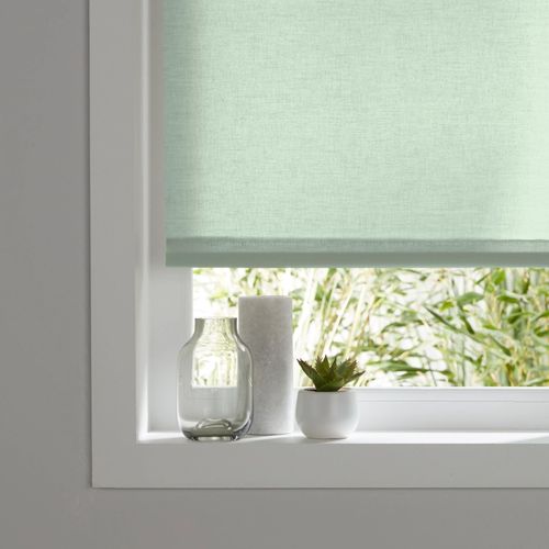 Store enrouleur tamisant Halo 180 x 45cm mat vert sauge