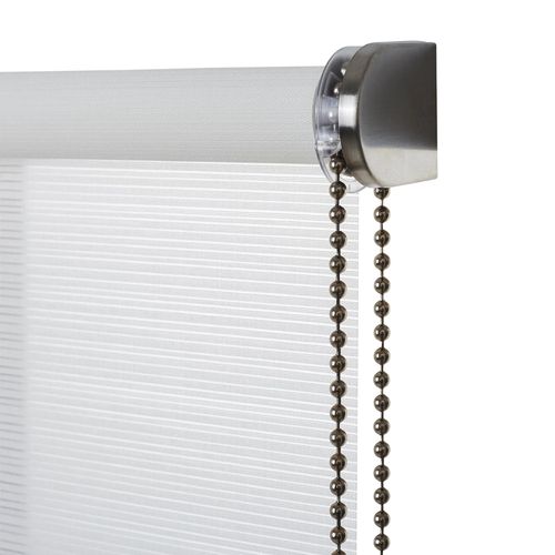 Store enrouleur Colours Ist blanc lignes 55 x 195 cm