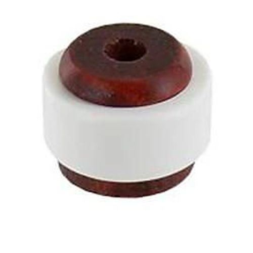 Butoir de porte protection mural Diall coloris Noyer