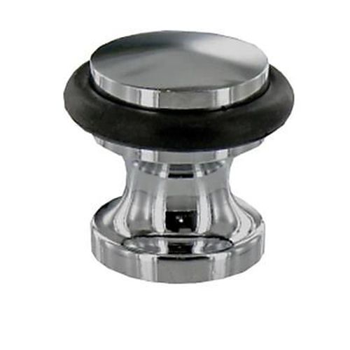 Butoir de porte Diall Zamak chromé Ø 2,9 cm
