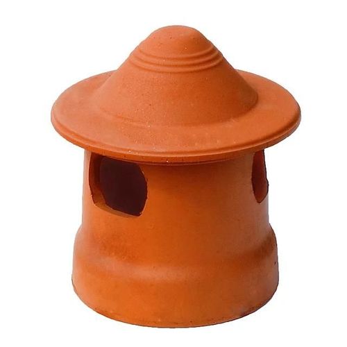 Lanterne D120 Romane rouge terre cuite
