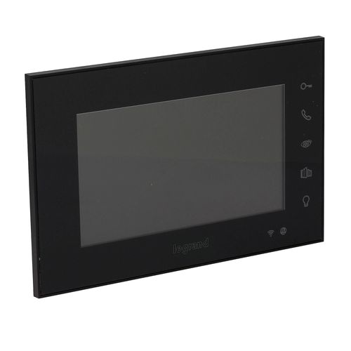 Ecran intérieur connecté Legrand 7" noir