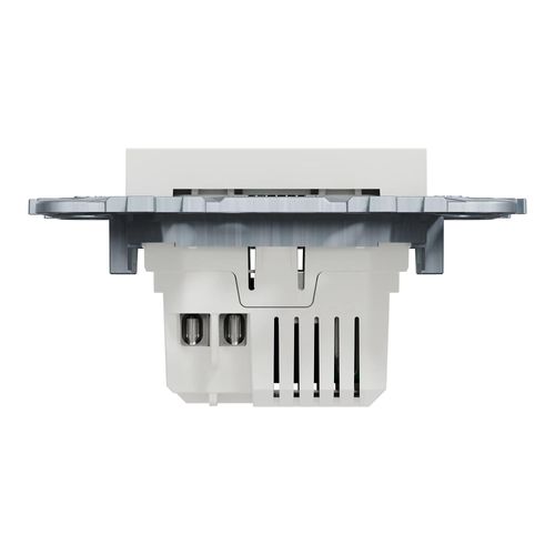 Chargeur USB double 5Vcc 2,4A type A+C Schneider Electric Unica blanc