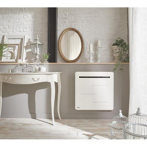 Radiateur électrique à inertie sèche Noirot Amaroc Blanc 1500 W