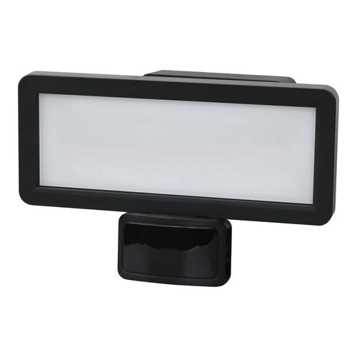 Projecteur Led Intégrée Extérieur Myko 20w Variation De Blancs Et Couleurs Goodhome Noir