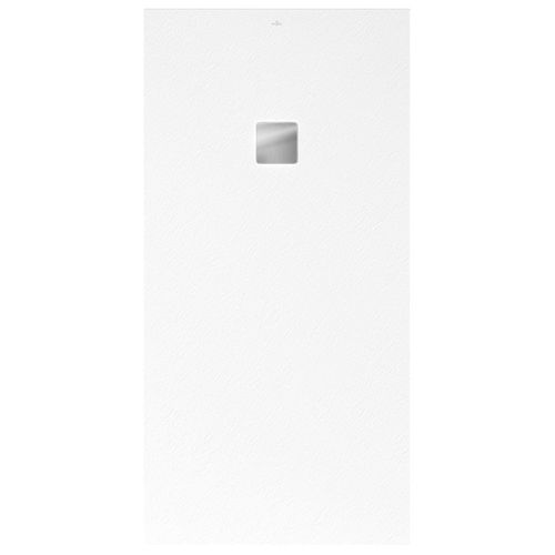 Receveur de douche 90 x 180 cm en acrylique, blanc texturé, Villeroy & Boch Exklusive