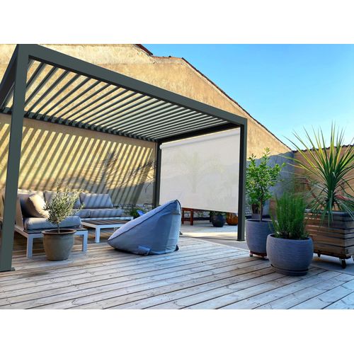 Store Latéral Manuel Pour Pergola Salto Autoportante