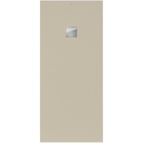 Receveur de douche 80 x 180 cm en acrylique, crème texturé, Villeroy & Boch Exklusive