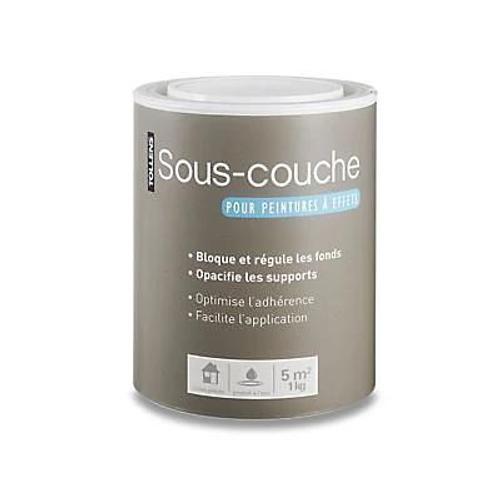 Sous couche tollens mat pour peinture à effet 1kg