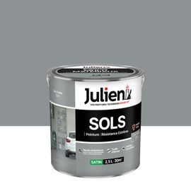Peinture sols résistance extrême Julien gris fossile satin 2,5L