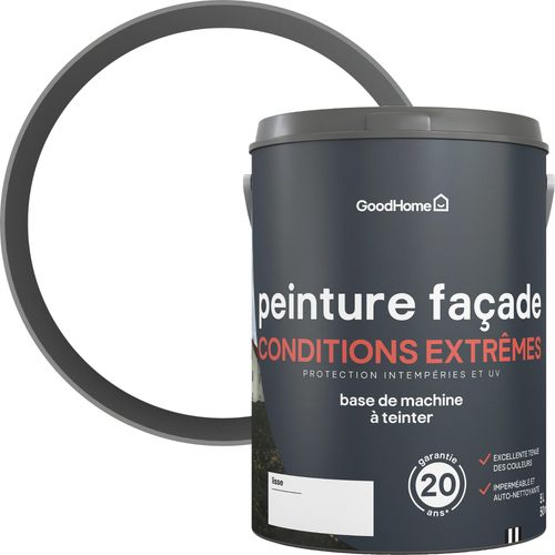 Peinture peinture façade conditions extrêmes GoodHome mat lisse base A 5L
