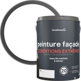 Peinture peinture façade conditions extrêmes GoodHome mat lisse base A 5L