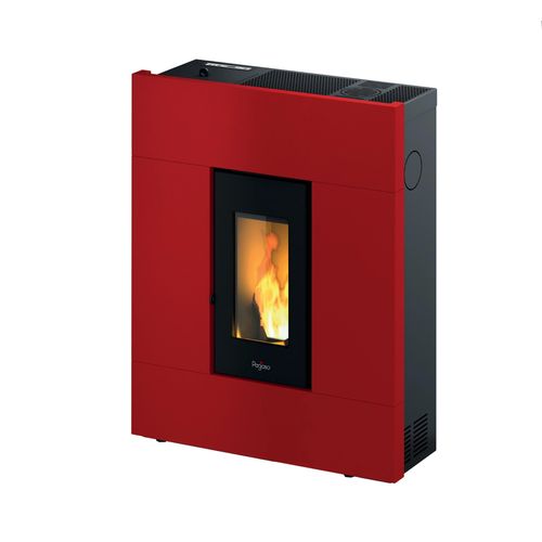 Poêle à pellet Pegaso Tabla bordeaux 7 kW