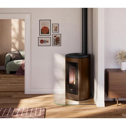 Poêle à granulés Freepoint Eclipse 11kW moka