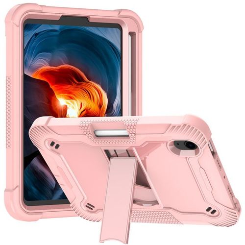 Housse De Protection Multifonctionnelle 3 Couches Pour Ipad Mini 6 8.4 Pouces Mini6 2021 Étui A2567 A2569 Avec Béquille Coque En Plastique Et Silicone