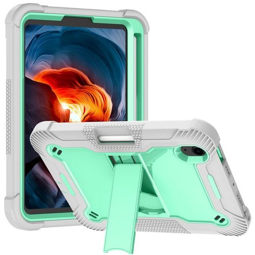 Housse De Protection Multifonctionnelle 3 Couches Pour Ipad Mini 6 8.4 Pouces Mini6 2021 Étui A2567 A2569 Avec Béquille Coque En Plastique Et Silicone