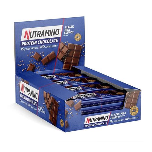 Nutramino Protein Bar (16x50g)|Chocolat|Barres Protéinées|Nutramino 