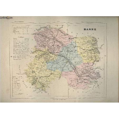 Carte De La Marne.